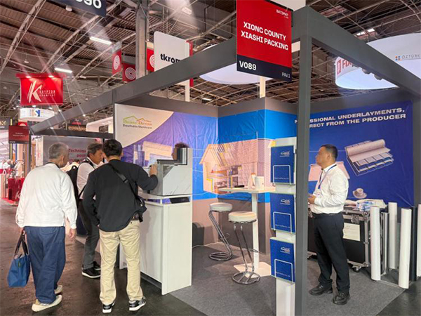 Xiashi Packing Co., Ltd. concluye BATIMAT 2026 con un gran interés en soluciones de envolventes para la construcción